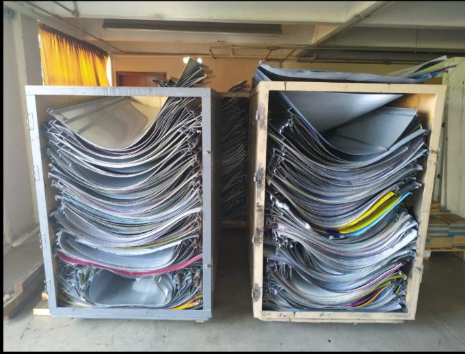 Lithographic Printing Plate scrap