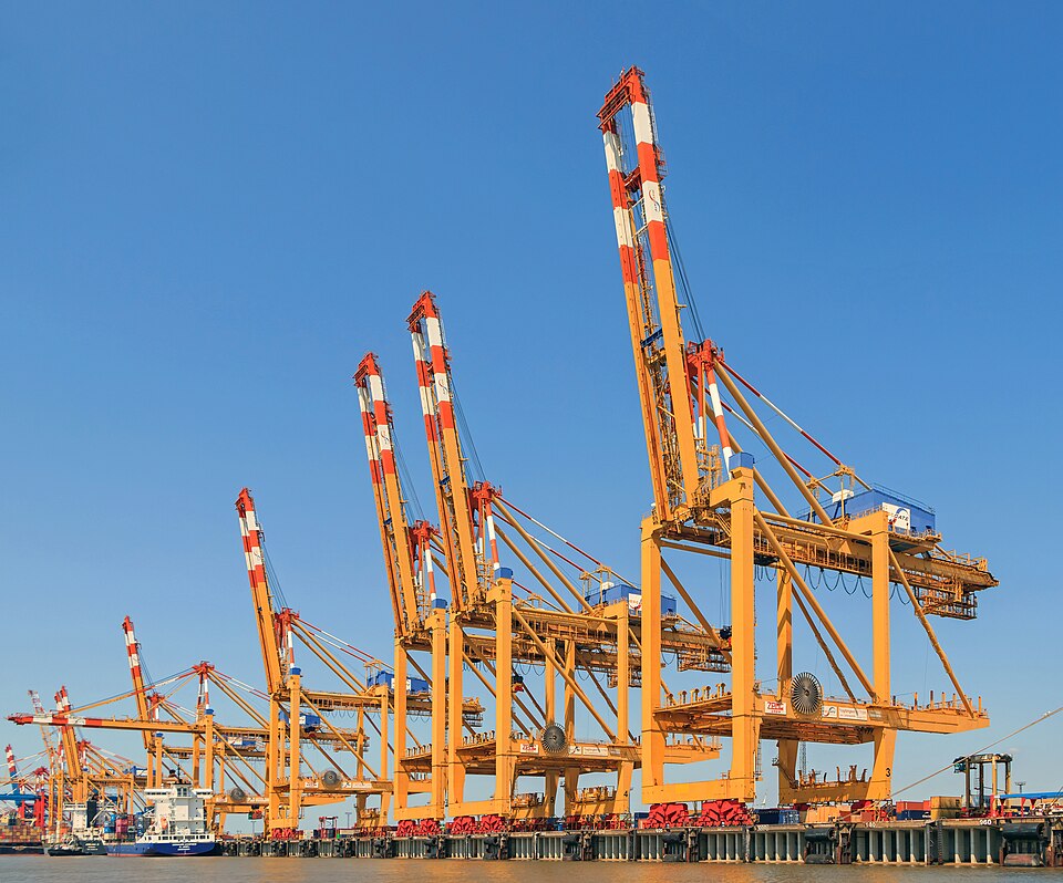 Container terminal for export